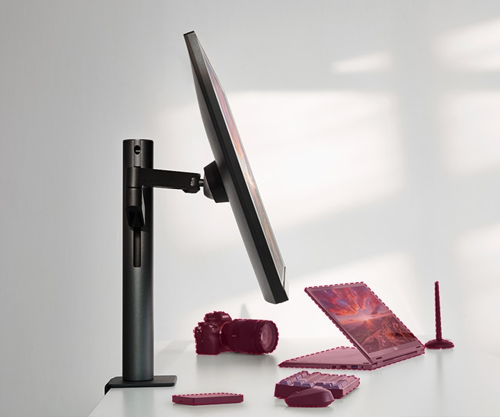 Creëer een perfect op maat gemaakte werkplek, bijvoorbeeld voor fotografen, creators of kantoorwerkers.