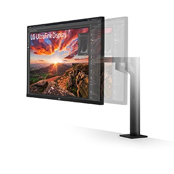 LG 31.5" UHD 4K Ergo IPS Monitor met USB Type-C™, 32UN880K-B