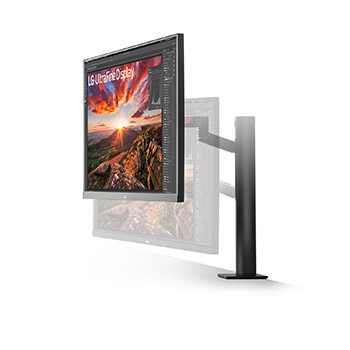 LG 31.5" UHD 4K Ergo IPS Monitor met USB Type-C™, 32UN880K-B