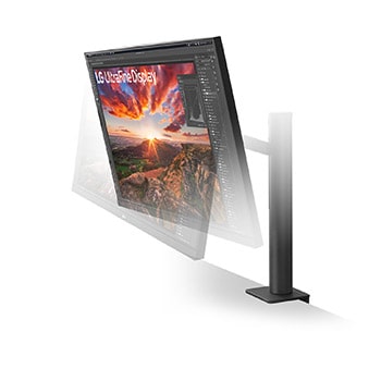 LG 31.5" UHD 4K Ergo IPS Monitor met USB Type-C™, 32UN880K-B