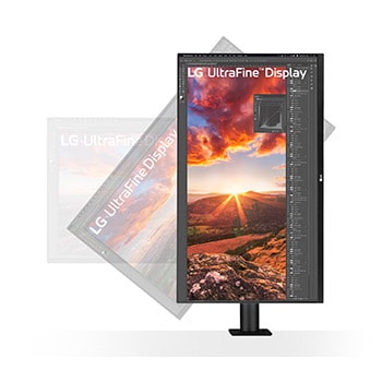 LG 31.5" UHD 4K Ergo IPS Monitor met USB Type-C™, 32UN880K-B