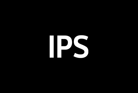 Logo van IPS-scherm.