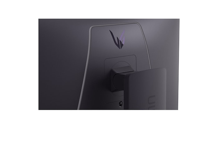 rear close-up of monitor