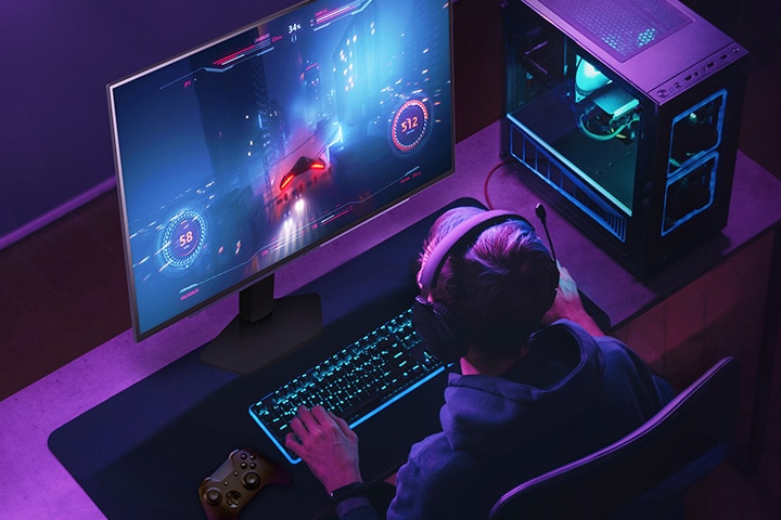 QHD OLED@240Hz van HDMI 2.1.