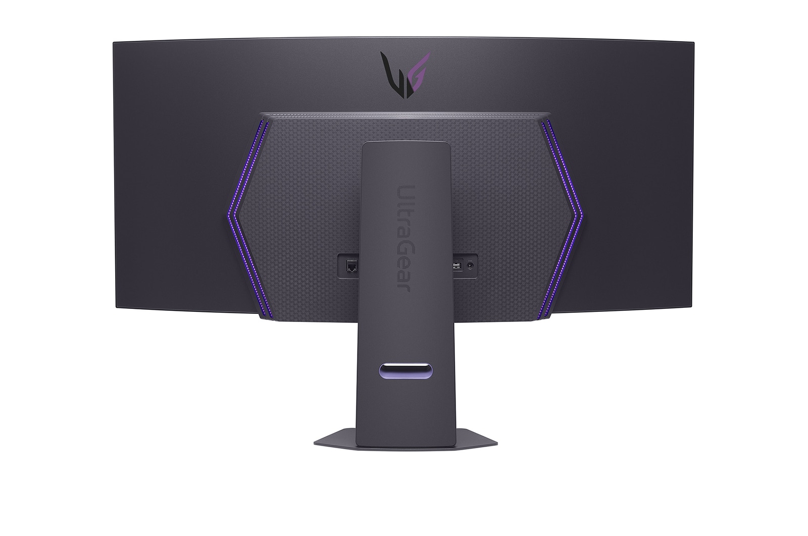 rear view with lights on