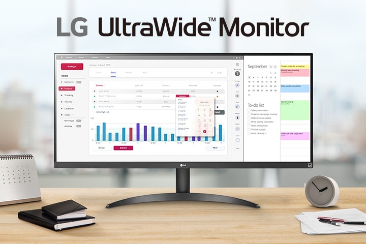 LG UltraWide™-monitor.