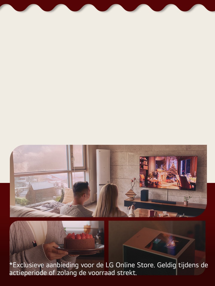 Koop nu. Exclusieve prijzen tijdens de maandelijkse LG update