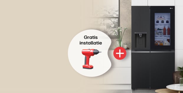 GRATIS installatie t.w.v. €130!