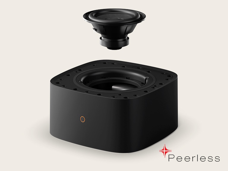 LG Sound Suite W7 woofer met diepe basprecisie voor draadloos surround sound-systeem