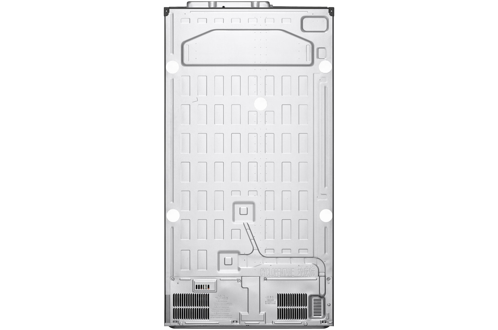 LG 635L Side by Side Fridge with Craft Ice™, GS-D600PLC