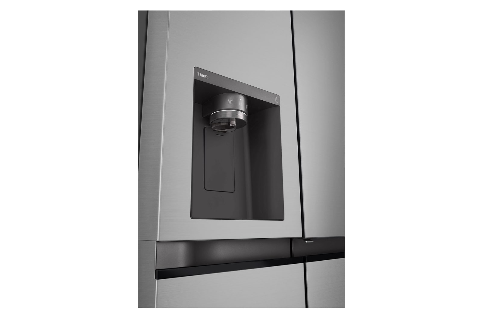 LG 635L Side by Side Fridge with Craft Ice™, GS-D600PLC