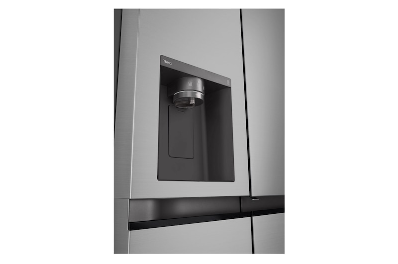LG 635L Side by Side Fridge with Craft Ice™, GS-D600PLC