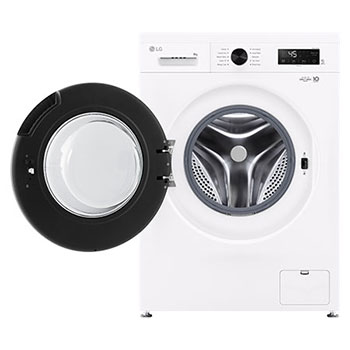 front with open door