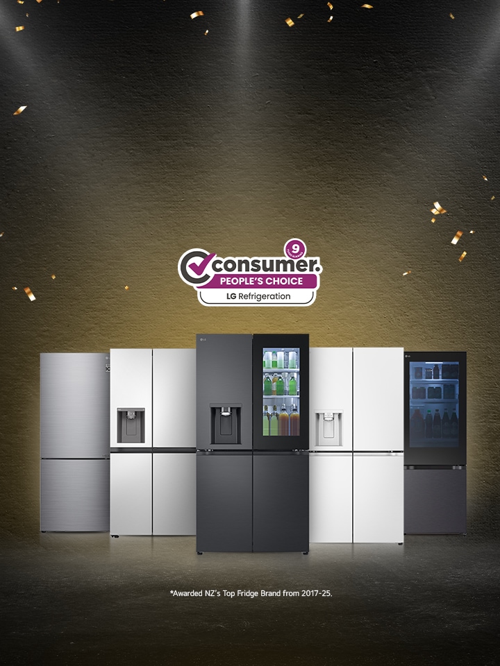 New Zealand’s Top Fridge Brand 9 Years Running*