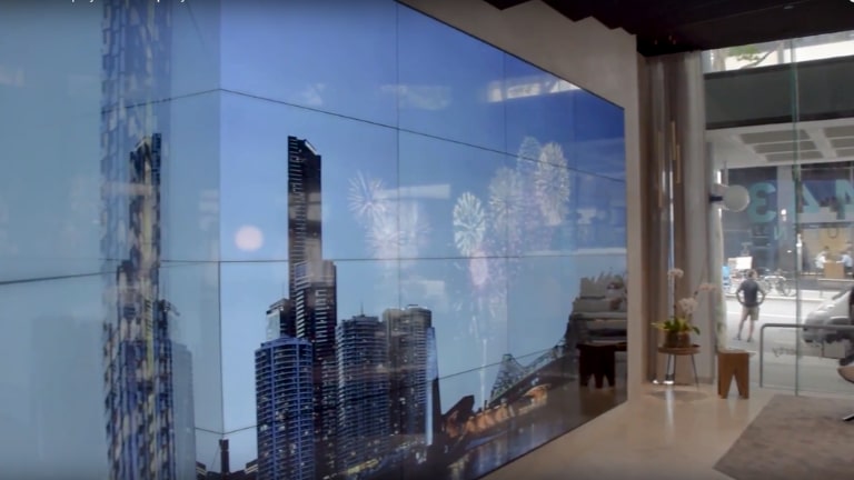 <small>Interactive 10K Video Wall Made of LG Screens</small>3