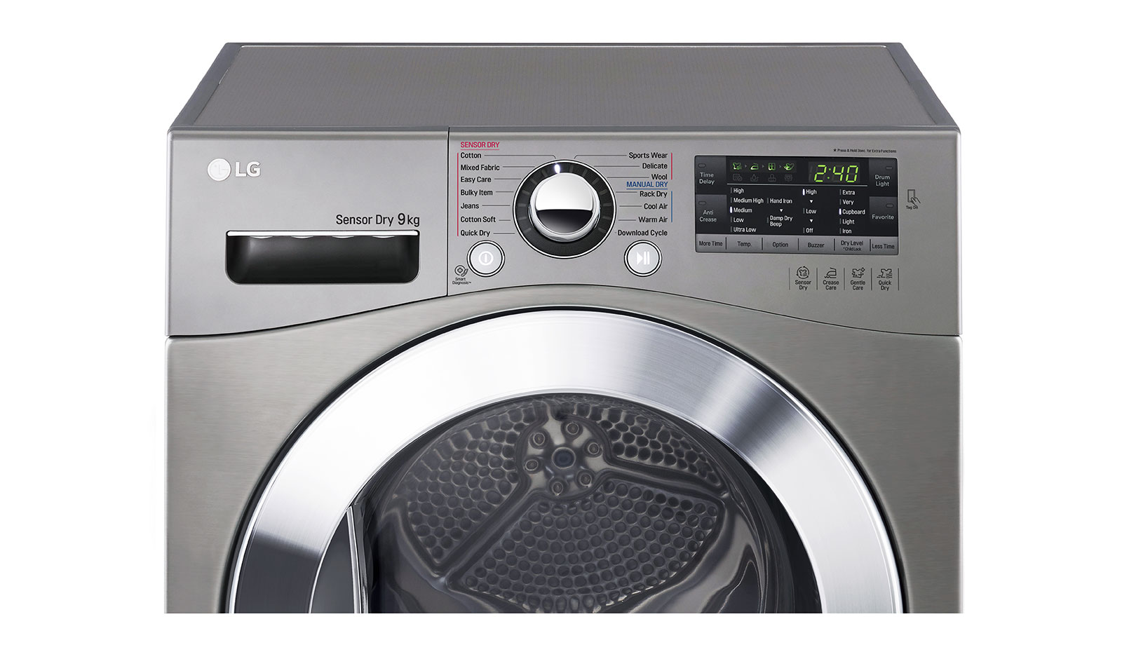 LG 9kg Condensing Dryer with Tag On Function, TD-C90NPE