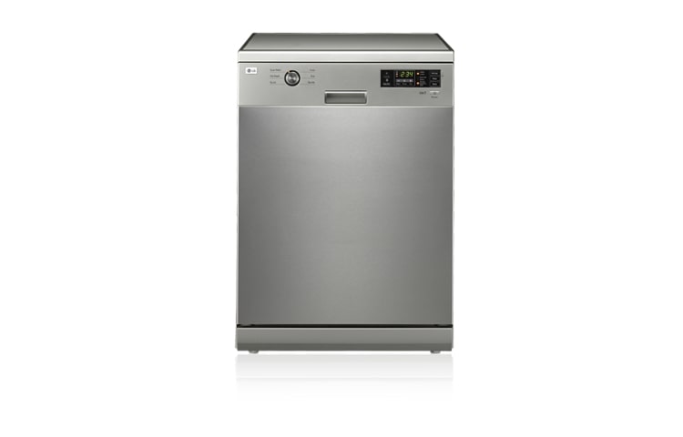 LG 14 Place Setting Stainless Steel Dishwasher with 10YR Direct Drive Motor Warranty (4 Star WELS, 13.5 Litres per wash), LD-1421T2