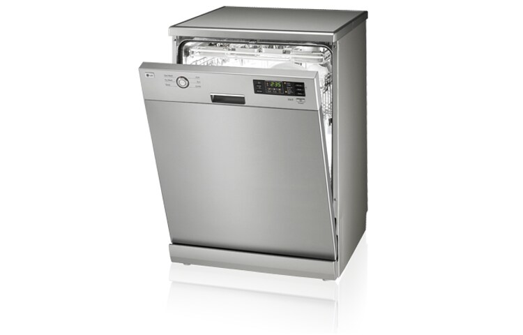 LG 14 Place Setting Stainless Steel Dishwasher with 10YR Direct Drive Motor Warranty (4 Star WELS, 13.5 Litres per wash), LD-1421T2