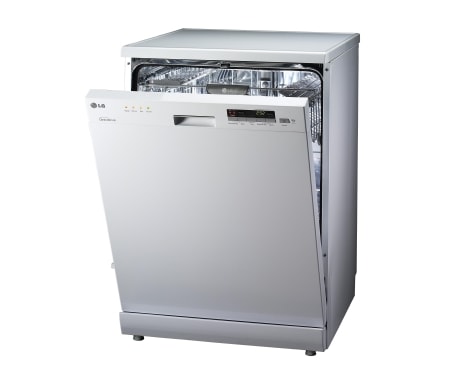 LG 14 Place White Dishwasher with Inverter Direct Drive, LD-1481W4