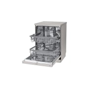 LG 14 Place QuadWash® Dishwasher in Platinum Steel Finish, XD4B14PS