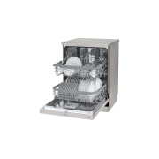 LG 14 Place QuadWash® Dishwasher in Platinum Steel Finish, XD4B14PS