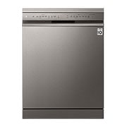 LG 14 Place QuadWash® Dishwasher in Platinum Steel Finish with TrueSteam®, XD4B24PS