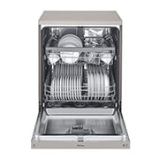 LG 14 Place QuadWash® Dishwasher in Platinum Steel Finish, XD5B14PS