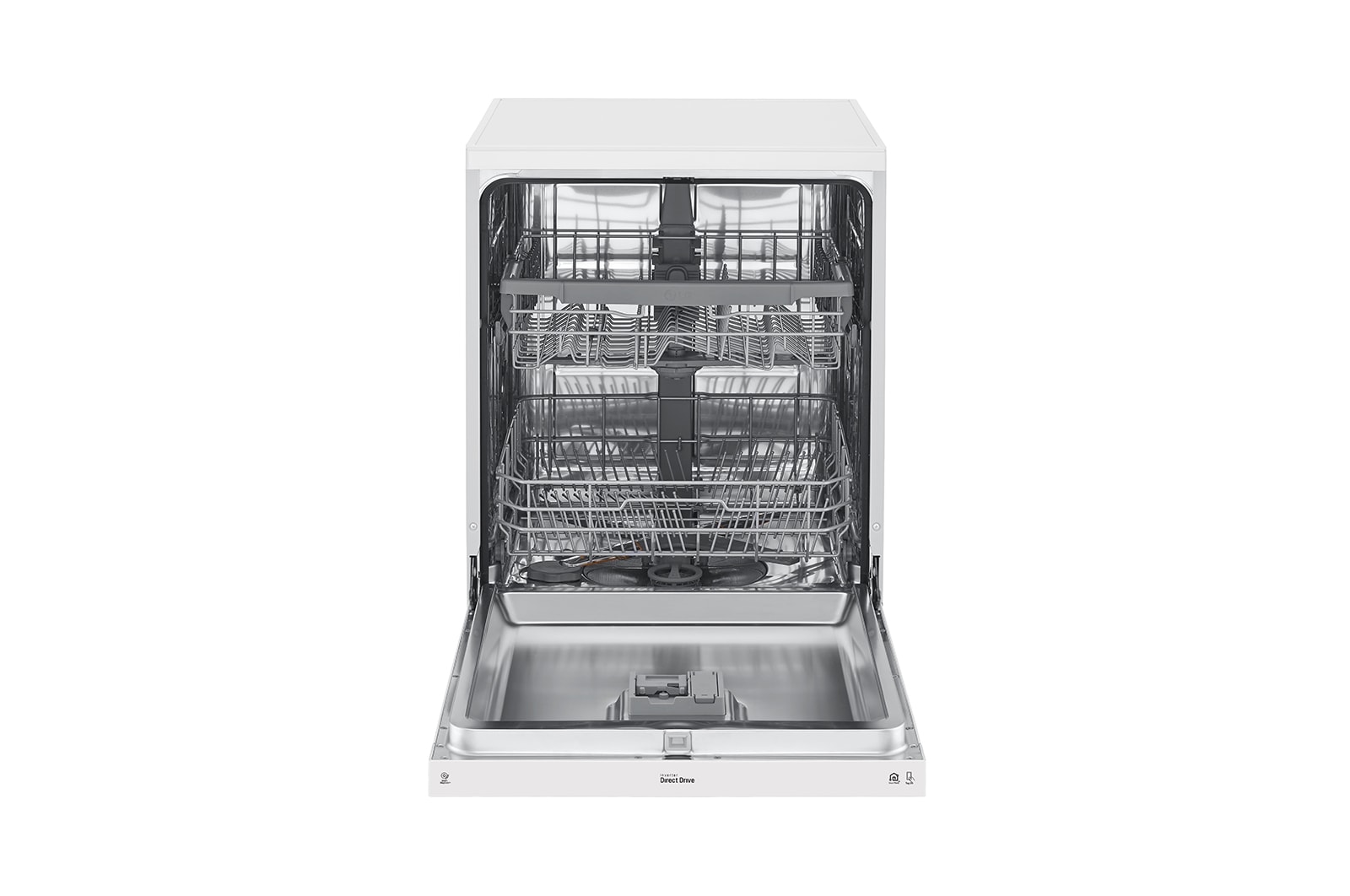 LG 14 Place QuadWash® Dishwasher in White Finish, XD5B14WH