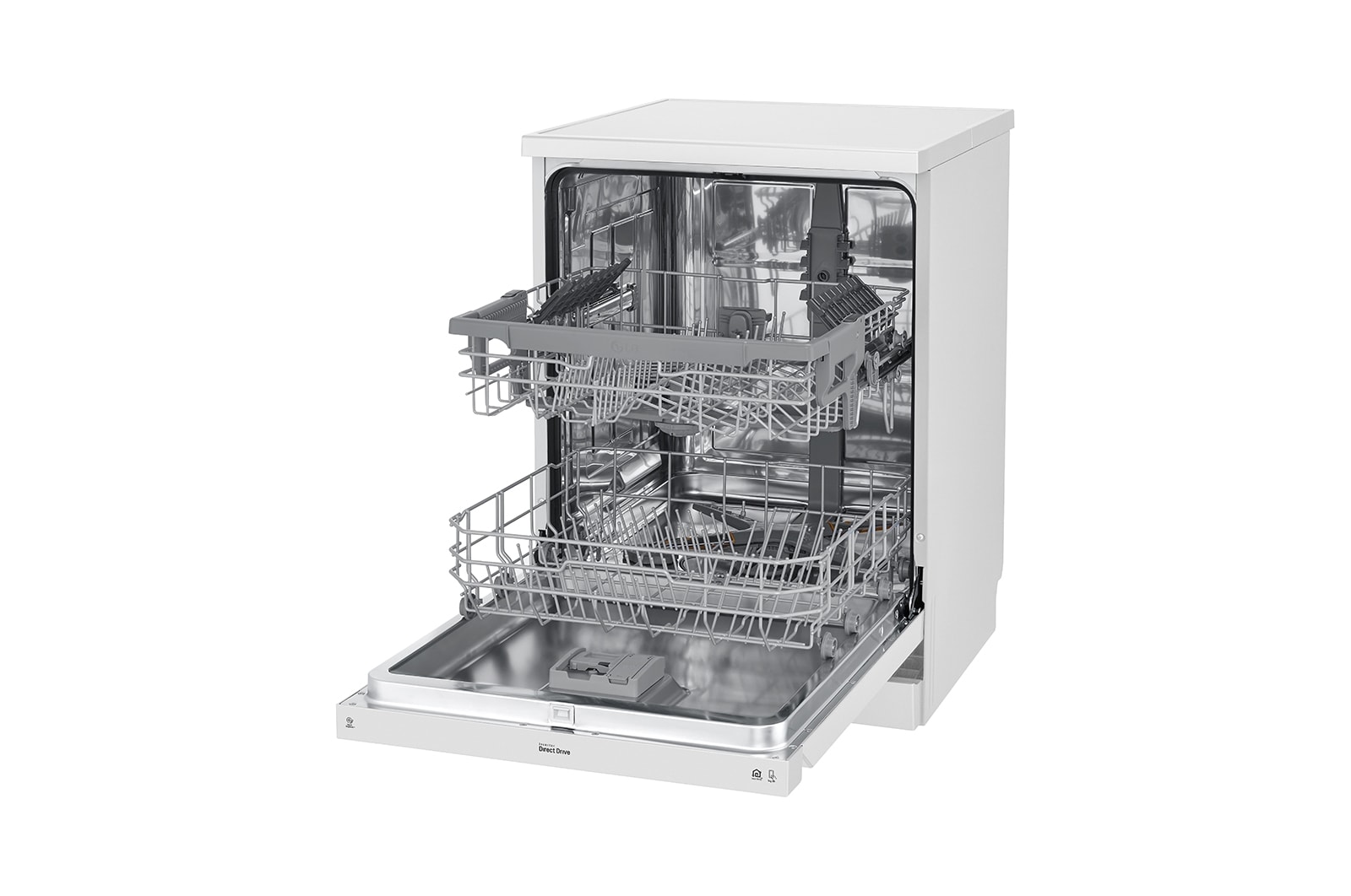 LG 14 Place QuadWash® Dishwasher in White Finish, XD5B14WH