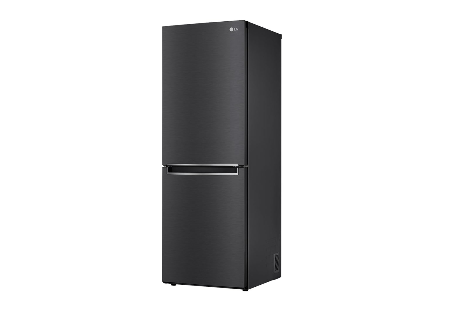 LG 306L Bottom Mount Fridge with Door Cooling in Matte Black Finish, GB-335MBL