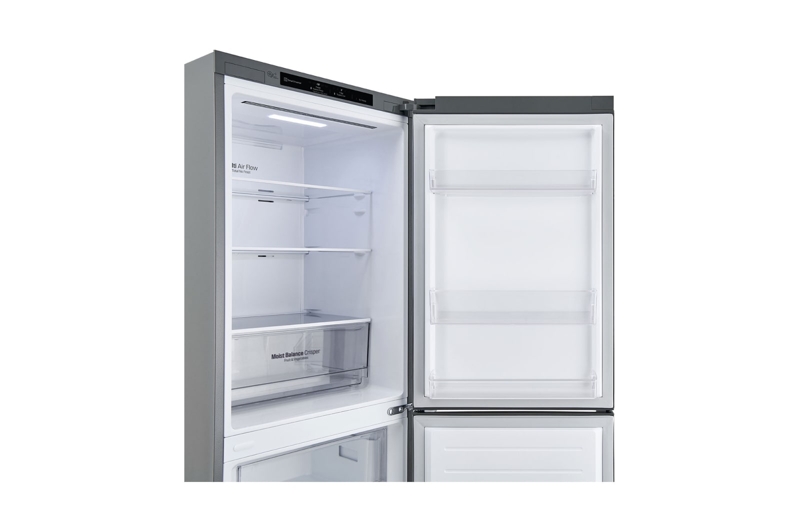 LG 306L Bottom Mount Fridge - Stainless Finish, GB-335PL