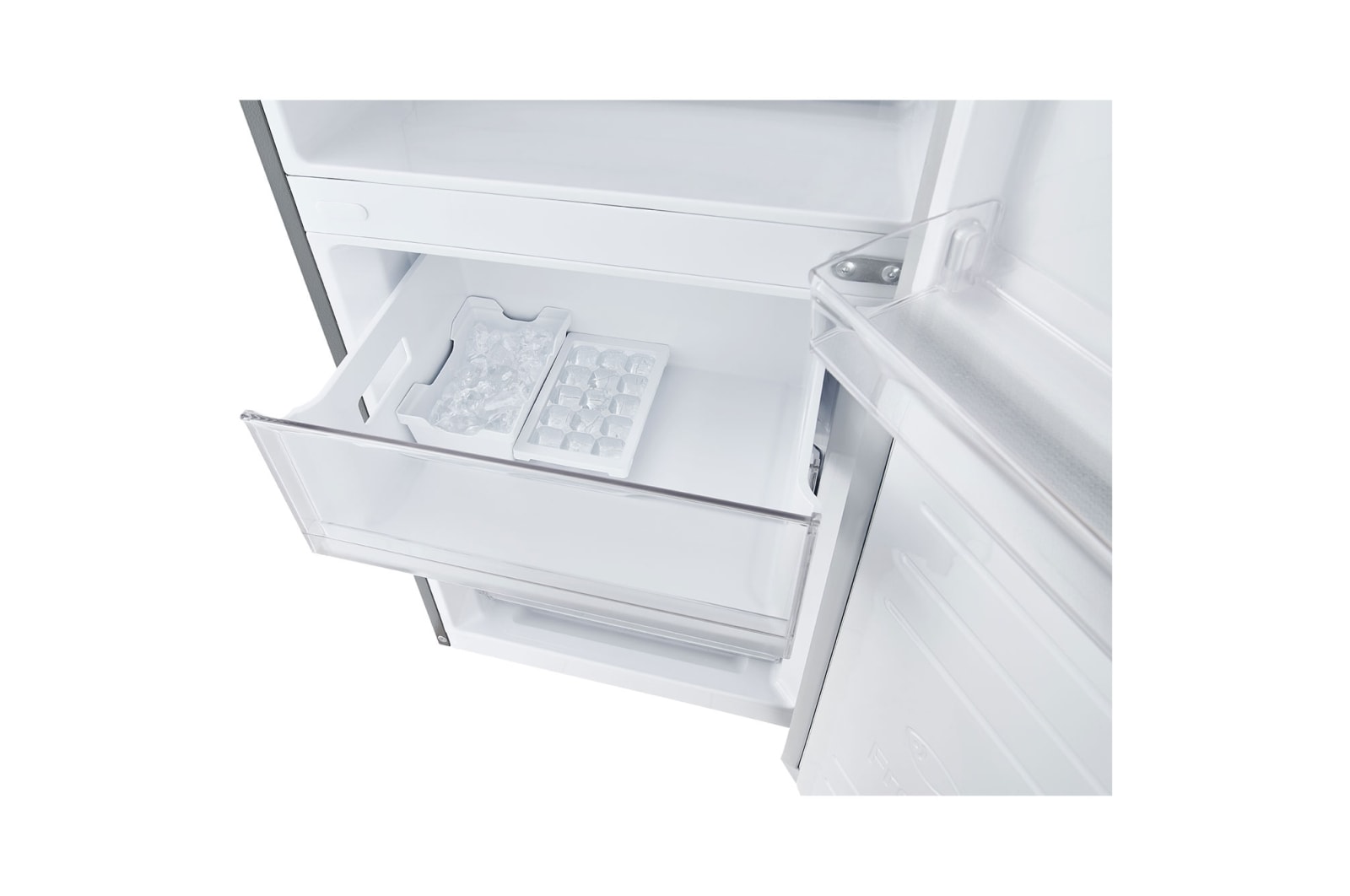 LG 306L Bottom Mount Fridge - Stainless Finish, GB-335PL