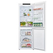 LG 306L Bottom Mount Fridge with Door Cooling in White Finish​, GB-335WL