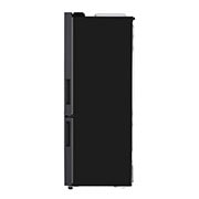 LG 420L Bottom Mount Fridge - Matte Black Finish, GB-455MBL