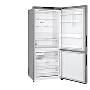 LG 420L Bottom Mount Fridge with Door Cooling in Dark Graphite Finish, GB-455UPLE