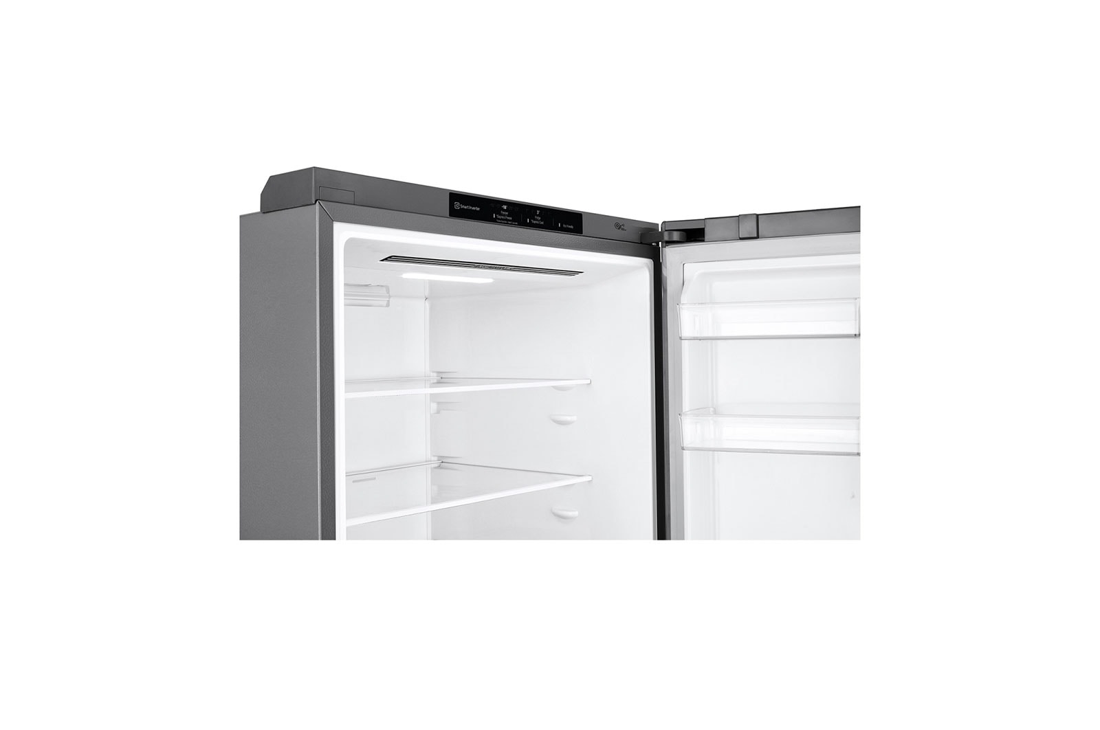 LG 420L Bottom Mount Fridge - Dark Graphite, GB-455UPLE