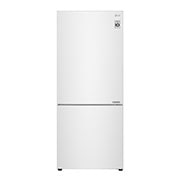 LG 420L Bottom Mount Fridge with Door Cooling in White Finish, GB-455WL