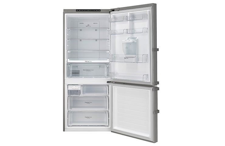 LG 450L Bottom Mount Refrigerator With 4½ Star Energy Rating, GB-W450UPLX