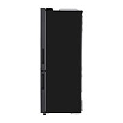 LG 420L Bottom Mount Fridge with Door Cooling in Matte Black Finish, GB-W455MBL