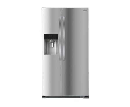 LG 563L Side by Side refrigerator with Non Plumbed Ice & Water, GC-L197HPNL