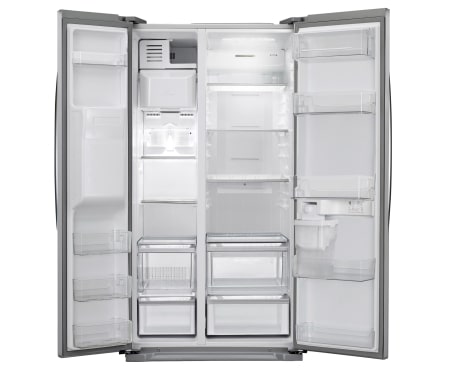 LG 563L Side by Side refrigerator with Non Plumbed Ice & Water, GC-L197HPNL