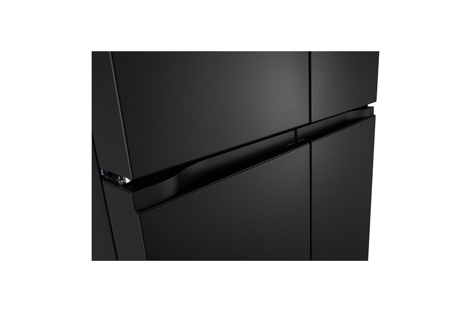 LG 530L Slim French Door Fridge in Matt Black Finish, GF-B505MBL