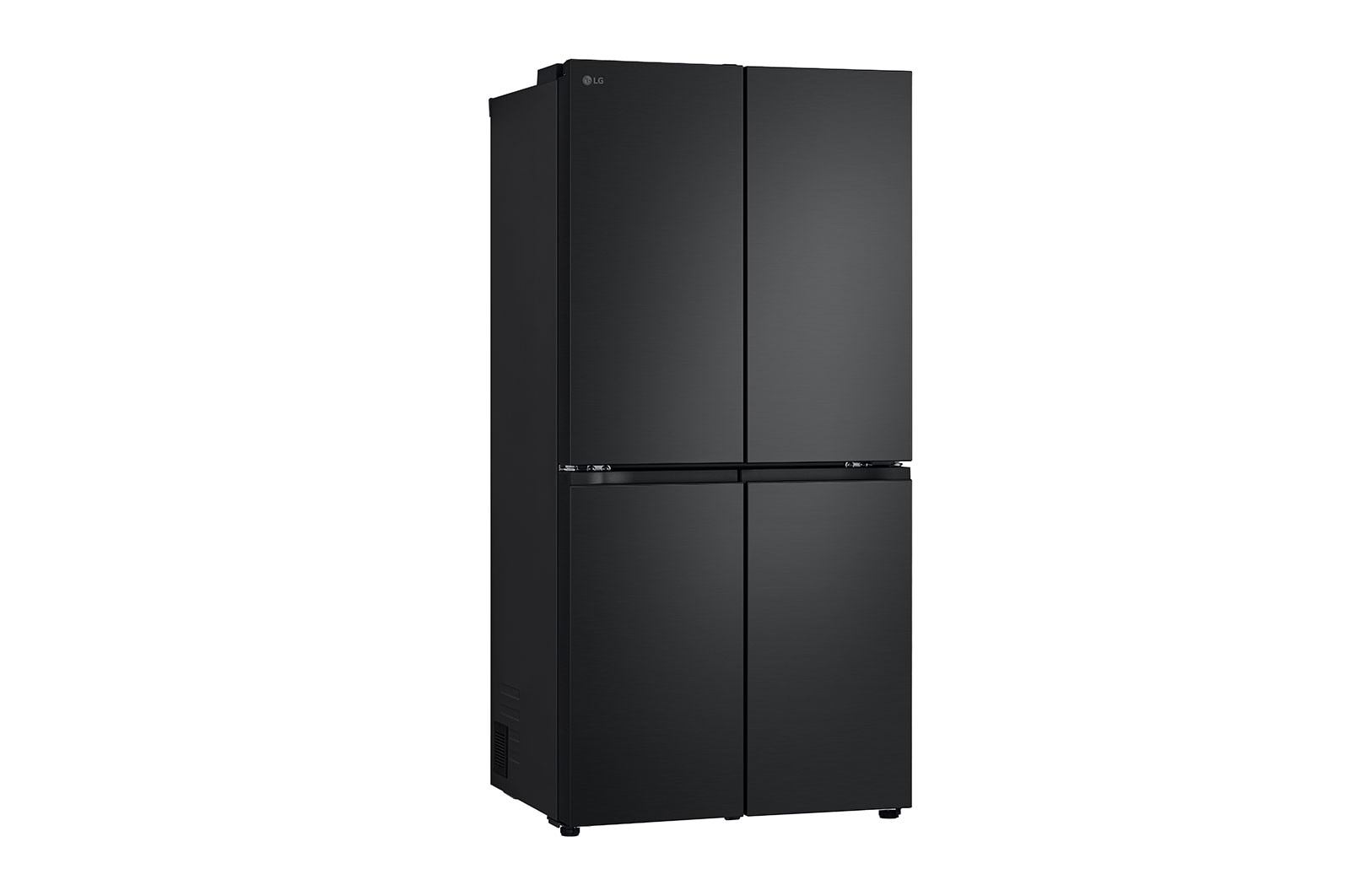 LG 530L Slim French Door Fridge in Matt Black Finish, GF-B505MBL