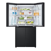 LG 530L Slim French Door Fridge in Matt Black Finish, GF-B505MBL