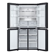 LG 530L Slim French Door Fridge in Matt Black Finish, GF-B505MBL