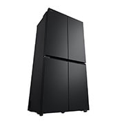 LG 530L Slim French Door Fridge in Matt Black Finish, GF-B505MBL