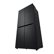 LG 530L Slim French Door Fridge in Matt Black Finish, GF-B505MBL