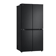 LG 530L Slim French Door Fridge in Matt Black Finish, GF-B505MBL