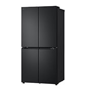 LG 530L Slim French Door Fridge in Matt Black Finish, GF-B505MBL