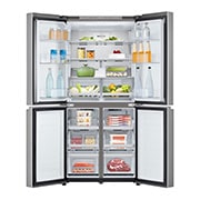 LG 530L Slim French Door Fridge in Stainless Finish, GF-B505PL